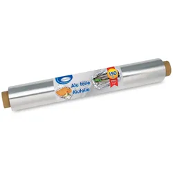 Alufolie 11μm 44cm x 150m einzeln verpackt