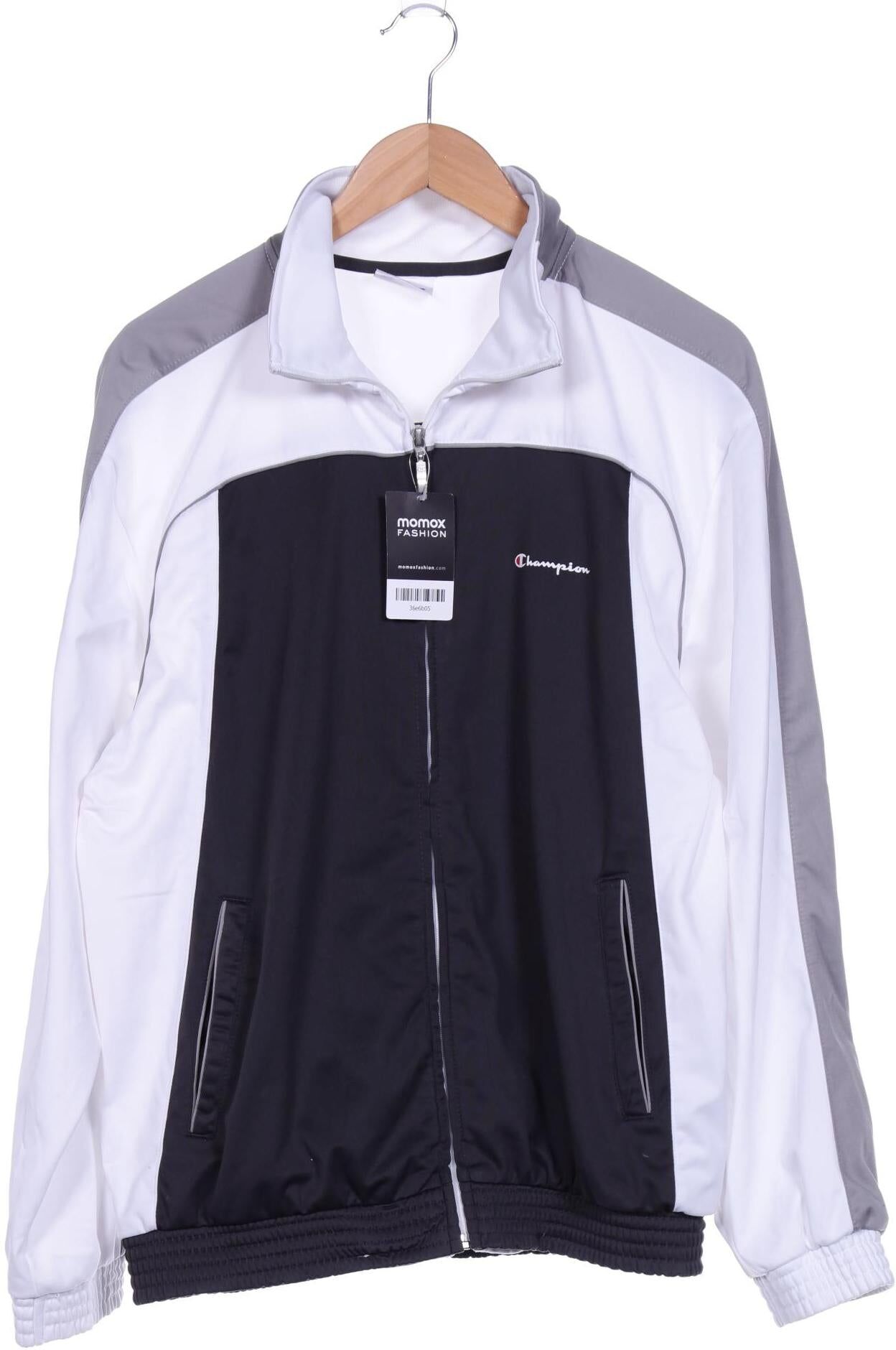Champion Herren Jacke, Grau, Gr. L, Synthetik - Second Hand