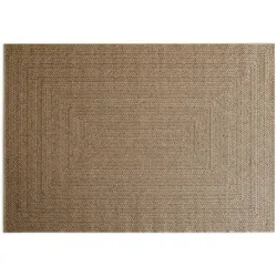 WECONhome Flachgewebe-Teppich Layo natur 80x150 cm
