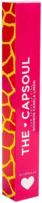 The Capsoul Cápsulas Infusión Rooibos, Canela & Limón 10 Uds