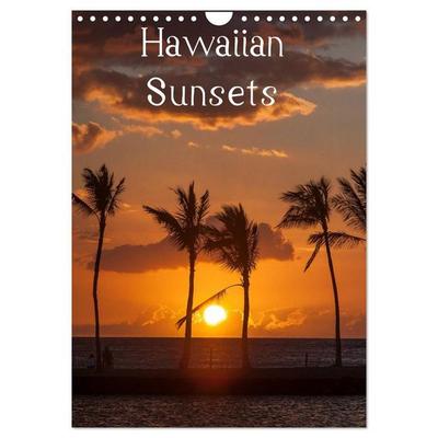 Hawaiian Sunsets (Wandkalender 2027 DIN A4 hoch), CALVENDO Monatskalender