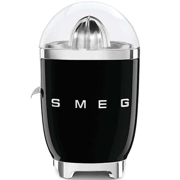 Exprimidor - Smeg CJF11BLEU, 0.2 l, 70 W, Negro