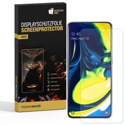 4x Displayschutzfolie für Samsung Galaxy A90 Schutzfolie Folie ANTI-REFLEX MATT