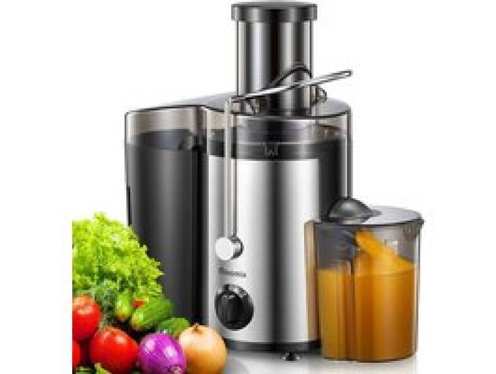 Centrifugeuse - YSFMODE - Extracteur de Jus - 800 W - 2 Vitesses - Ouverture 65 mm