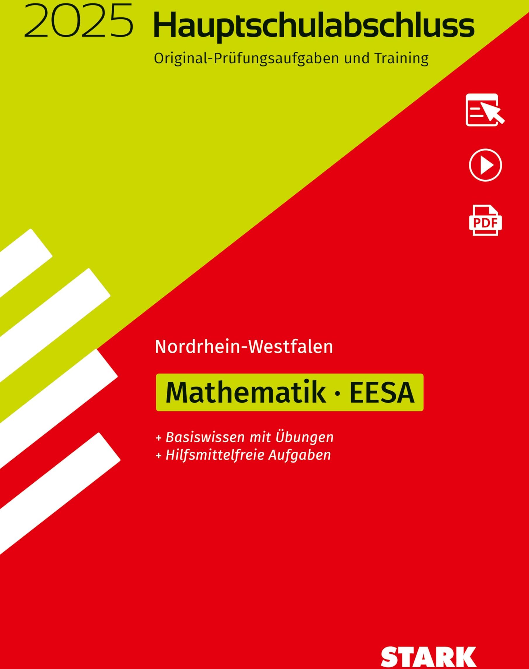 STARK Original-Prüfungen und Training - Hauptschulabschluss / EESA 2025 - Mathematik - NRW - Preis vom 09.10.2026 07:28:09 h