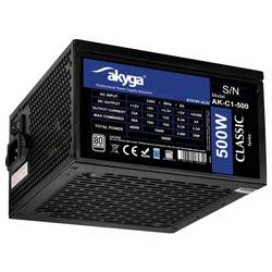 Akyga PC Netzteil 500 W ATX 80PLUS® AK-C1-500