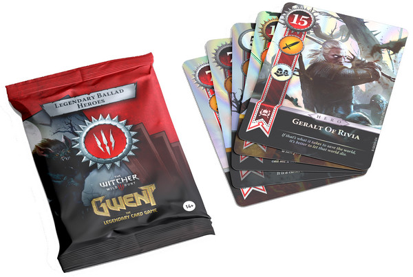 MNKY Gwent 10 legendarische Monsters foilkaarten