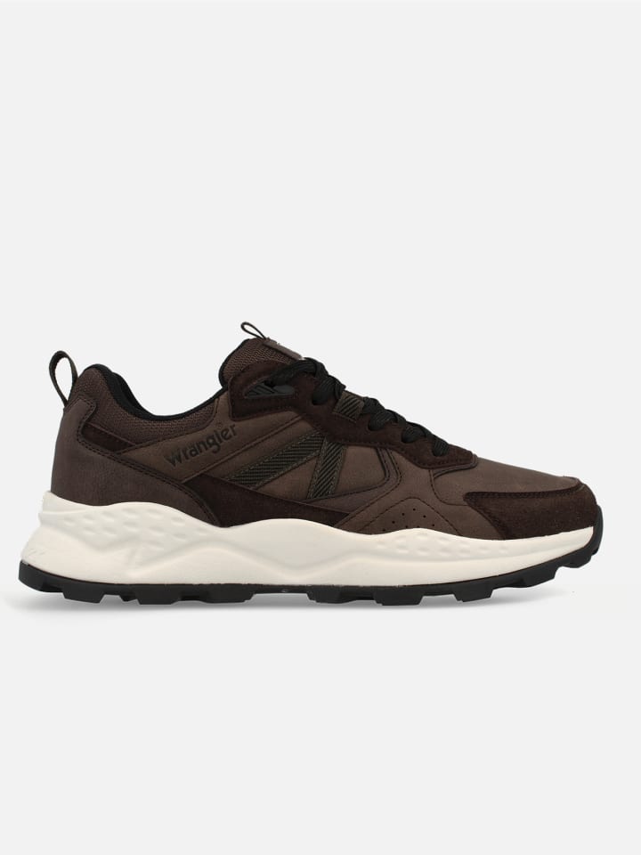 Wrangler Sneakers "West" in Braun - 41