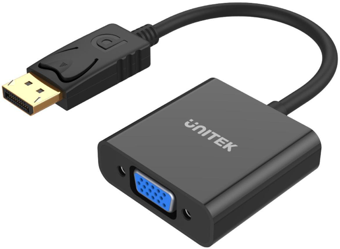 Unitek Y-5118E Adapter: DisplayPort naar VGA, FullHD