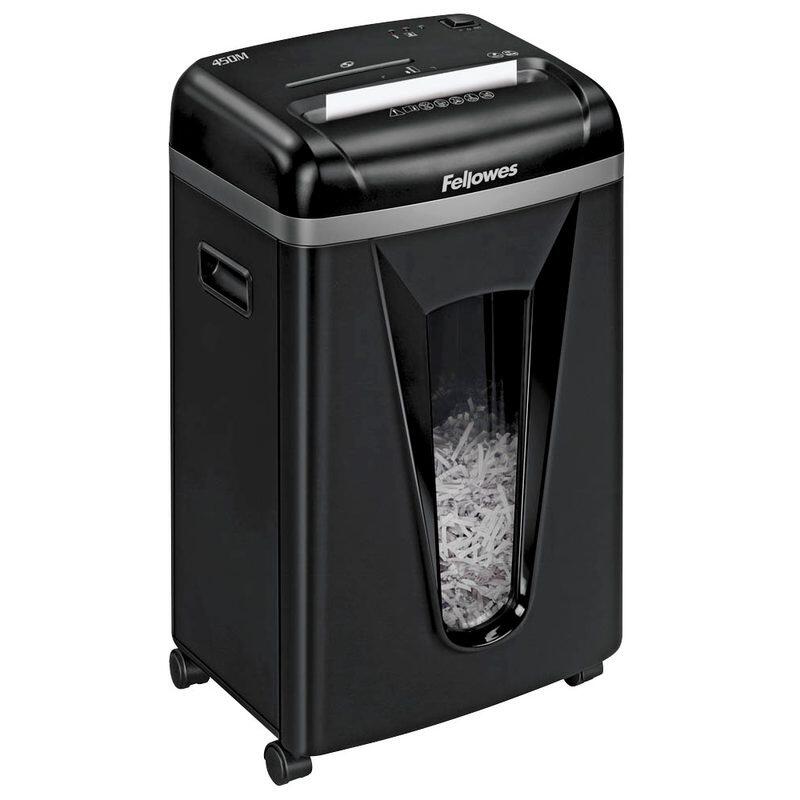 Fellowes Powershred 450M Aktenvernichter mit Partikelschnitt 4074101