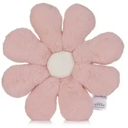 MONT CHALET Kuschelkissen Blume Fellimitat waschbar, Ø ca. 35cm