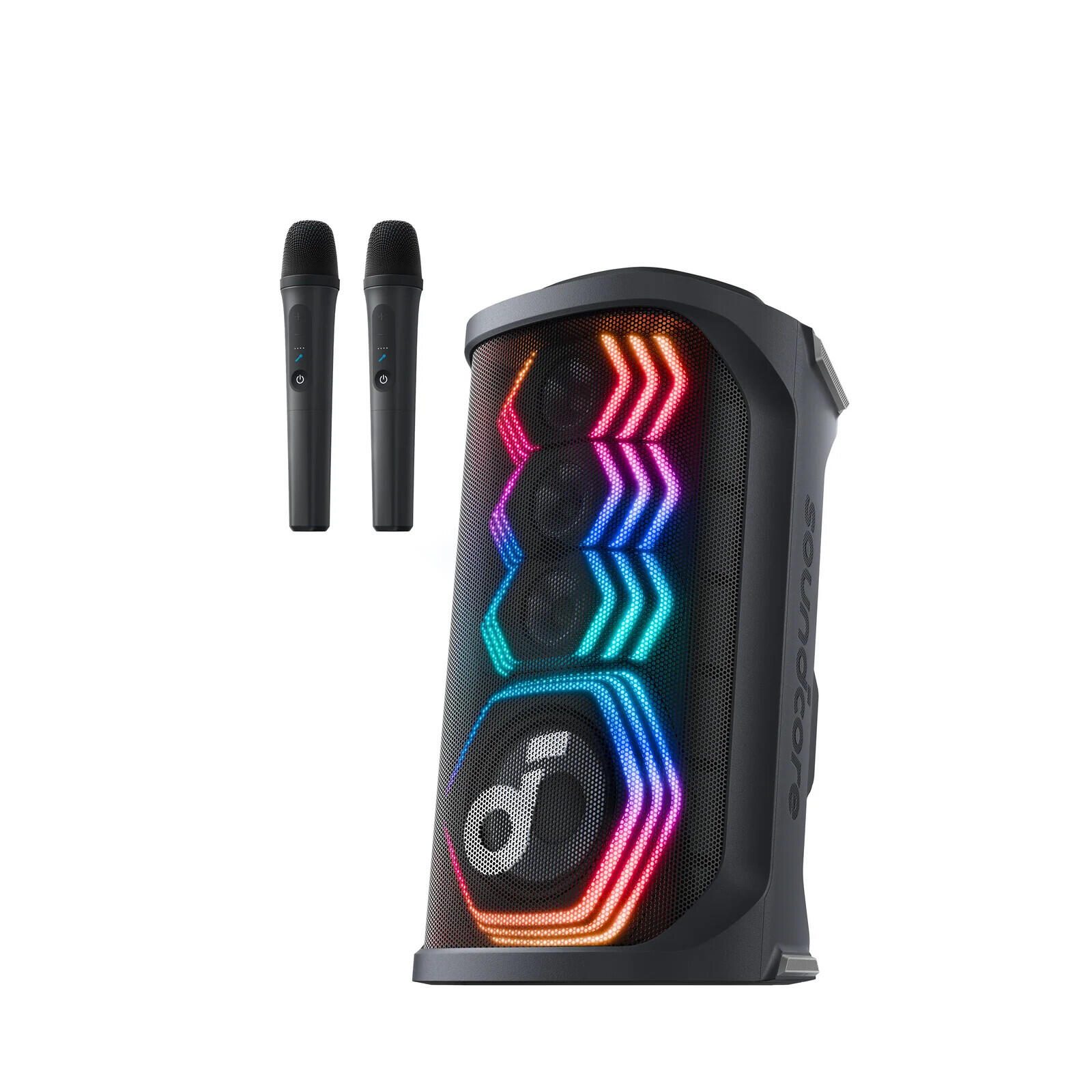 Anker Soundcore Rave 3S KI Karaoke Party-Lautsprecher mit 200W Sound A31A3012