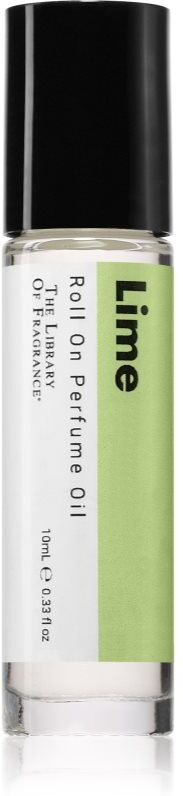 The Library of Fragrance Lime huile pour le corps roll-on mixte 10 ml