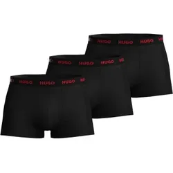 HUGO 3P Triplet Trunk Schwarz Baumwolle Medium Herren