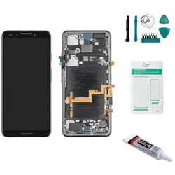 Kaputt.de Pixel 3 Display (mit Rahmen) - Set (Display, Google Pixel 3), Mobilgerät Ersatzteile