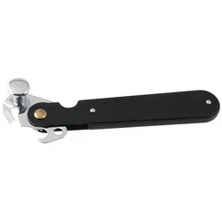 METRO Professional Dosenöffner, Edelstahl / Messing, 2.5 x 3.2 x 14 cm, Komfortgriff