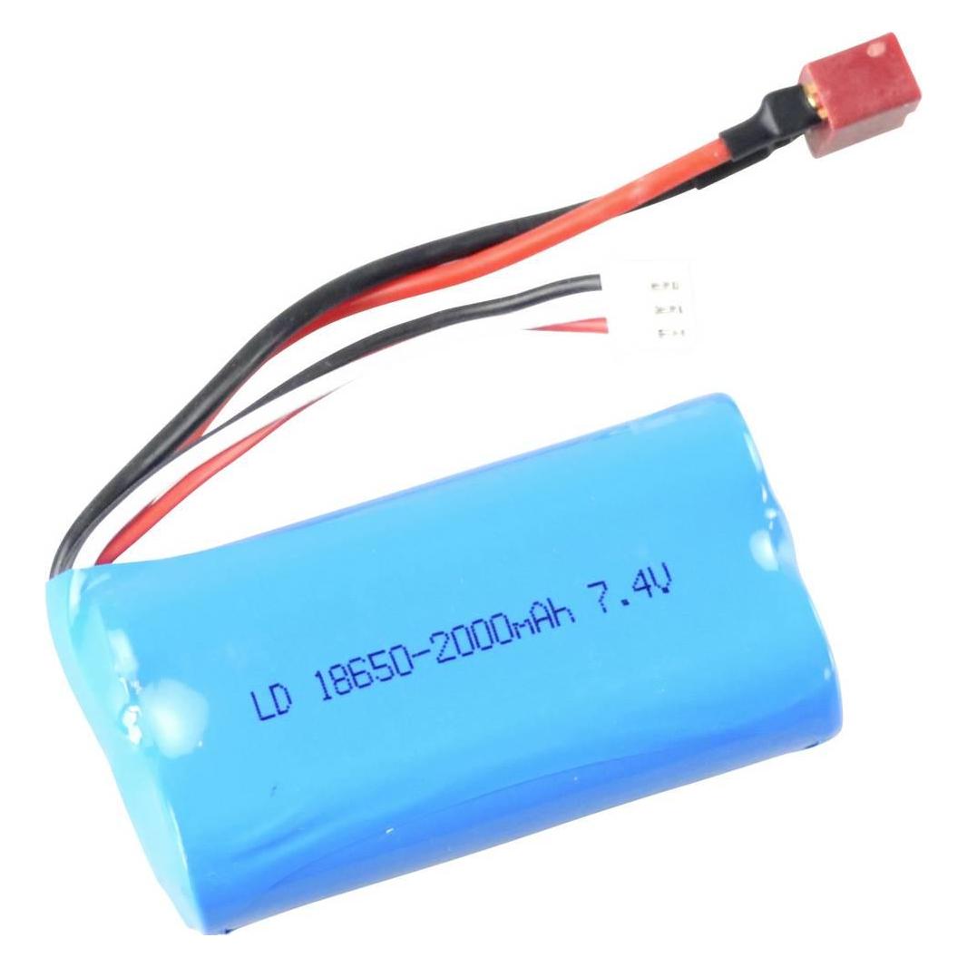 Amewi RC-Akku Li-Ion 2000 mAh 7.4 V 5C (2000 mAh, 7.40 V) (28970)