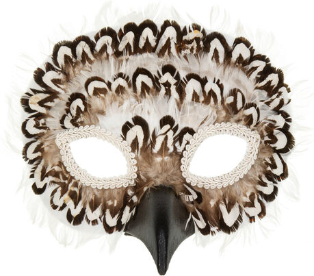 Maske "Schneeeule"