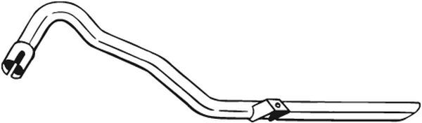 Bosal Abgasrohr 851-015 Für Nissan