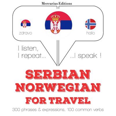 Travel words and phrases in Norwegian - JM Gardner, Audio, 9782821140448