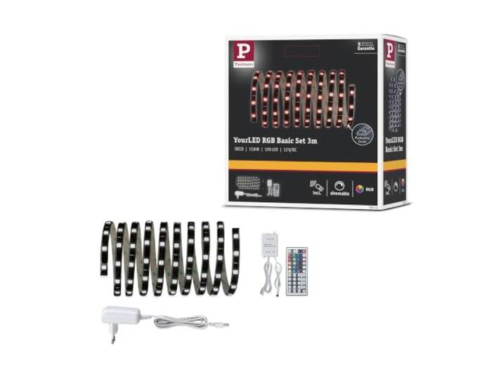 Paulmann YourLED LED Strip RGB 3m 17,8W Schwarz