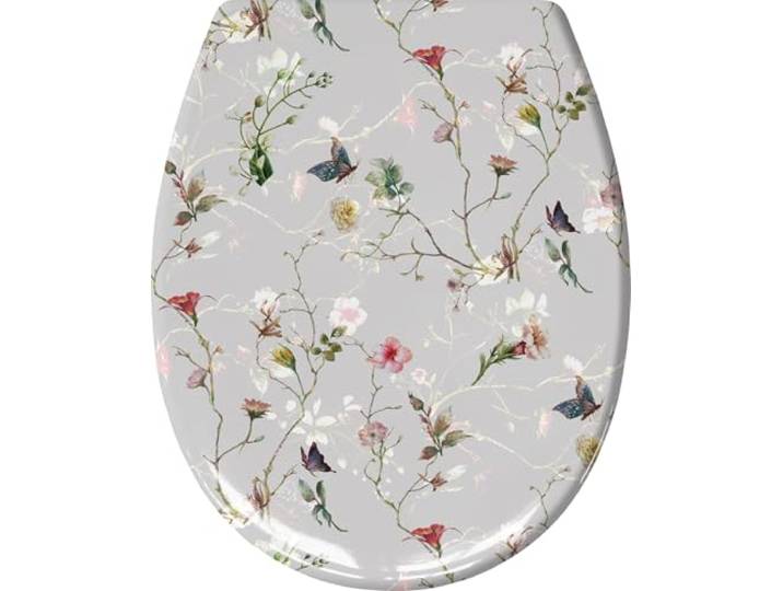 Kleine Wolke WC-Sitz FLORES Multicolor mit Absenkautomatik und Easy Clean