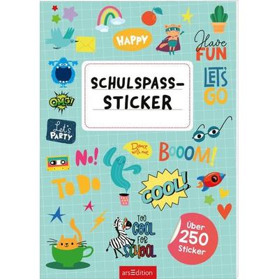 Schulspaßsticker, Gebundene Ausgabe von , arsedition