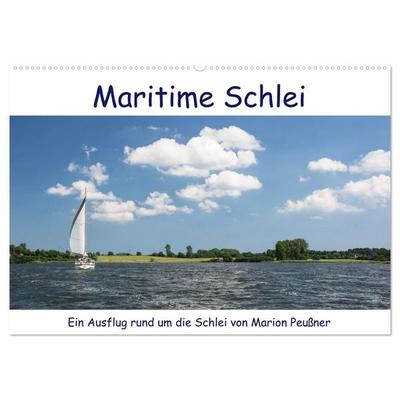 Maritime Schlei (Wandkalender 2027 DIN A2 quer), CALVENDO Monatskalender
