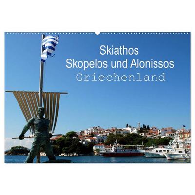Skiathos Skopelos und Alonissos Griechenland (Wandkalender 2026 DIN A2 quer), CALVENDO Monatskalender
