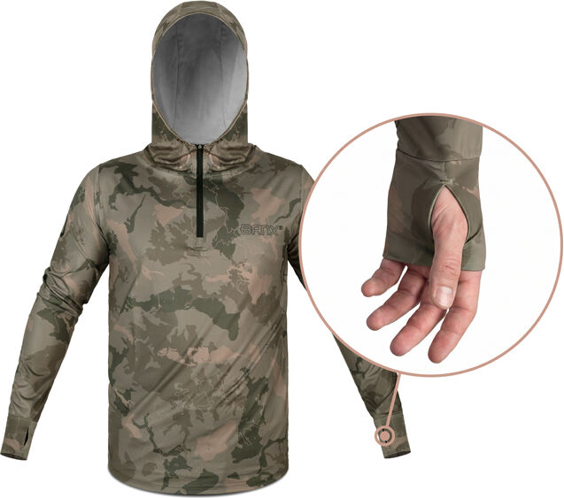 Sweatshirt avec une capuche Delphin UV ARMOR 50+ BANX S S