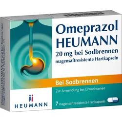 Omeprazol Heumann 20mg B Sodbr. Magensaftr.hartk. 7 ST