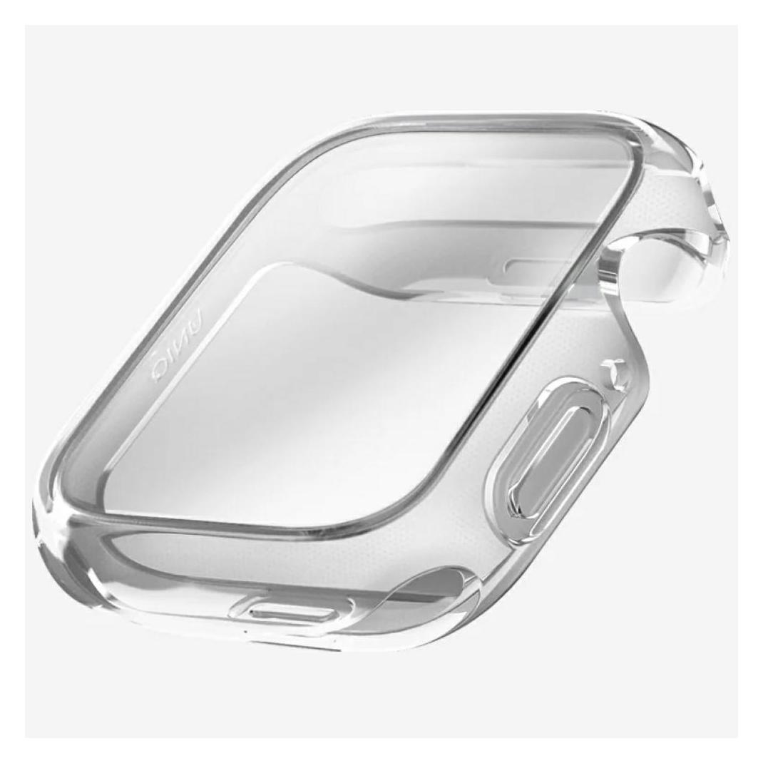 Uniq Etui Garde do Apple Watch Series 4/5/6/SE/SE2/SE3 44mm przezroczysty (UNIQ-44MM(SE3)-GARCLR)
