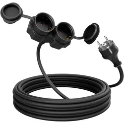 Absina, Verlängerungskabel, Verlängerungskabel 151230, 2-Fach, 5 m (5 m)