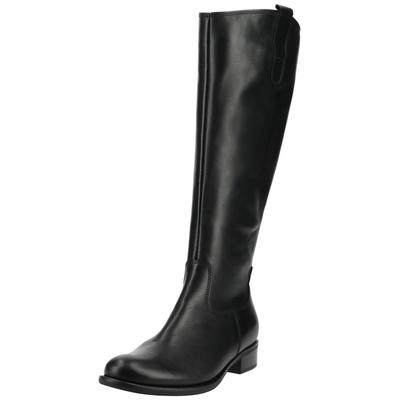 Stiefel GABOR "Gabor Stiefel Leder", Damen, Gr. 38, schwarz, Leder, Schuhe Stiefel