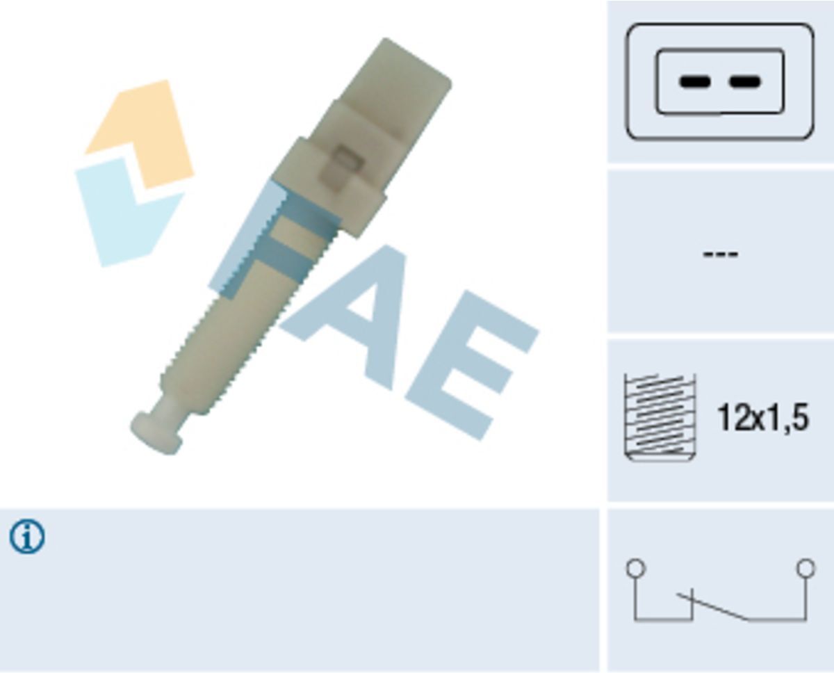 Fae Interruttore della luce freno 24320