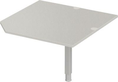 Schäfer Shop Select Verkettungsplatte PLANOVA ERGOSTYLE, CAD, B 1000, Fuß, lichtgrau