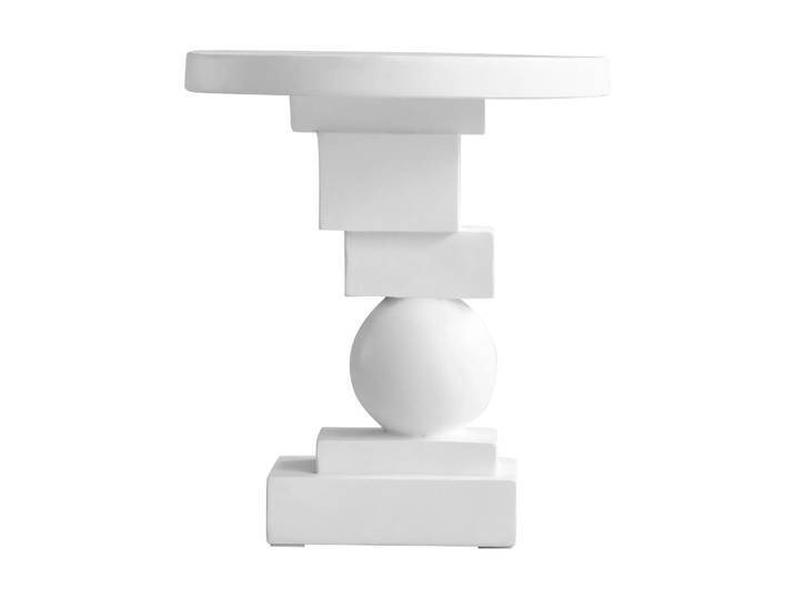 101 Copenhagen Table d appoint Artist Ø44x50 cm Bone white'