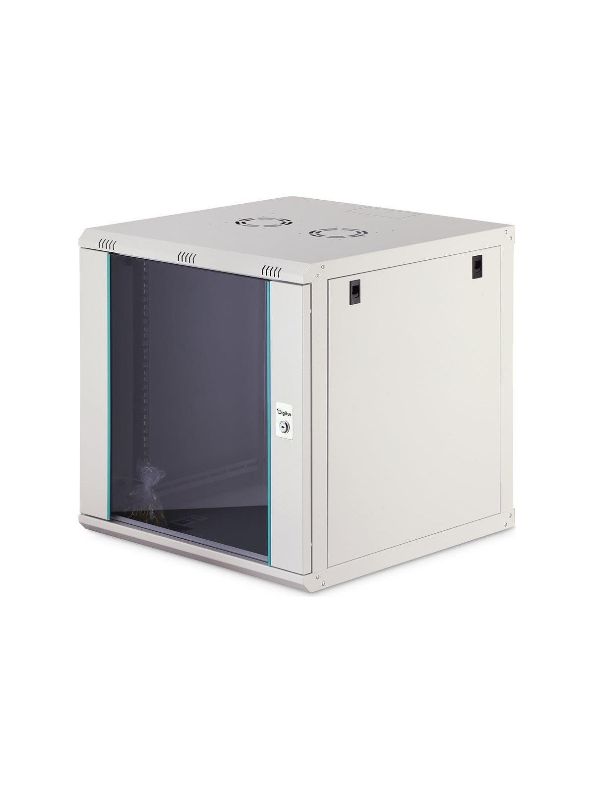 DIGITUS Dynamic-N series - cabinet - 600 x 600 mm (WxD) unmounted - 12U