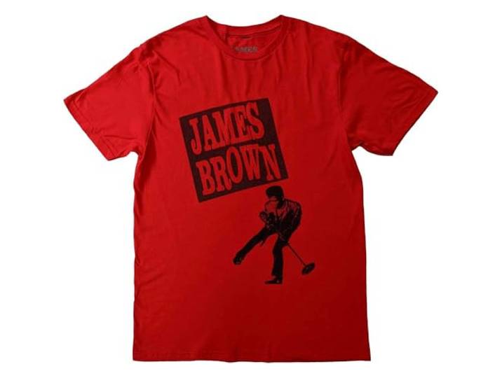 James Brown James Halftone T Shirt M