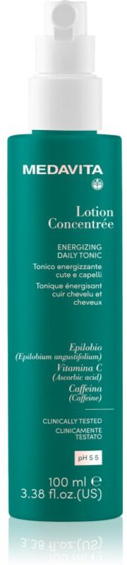 Medavita Lotion Concentrée Energizing Daily Tonic Revitalizing Toner for hair and scalp 100 ml