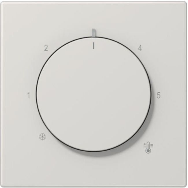 Jung Cache thermostat LS1749BFLG gris thermoplastique (LS1749BFLG)
