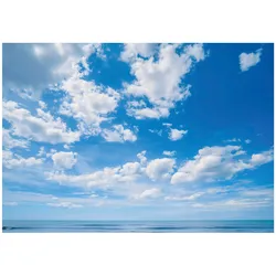 FOTOTAPETE Himmel Wolken Blau 400x280 cm