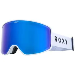 Roxy, Damen, Sportbrille, Sturm Damen Surfbrille (Weiss, Blue), Blau, Weiss