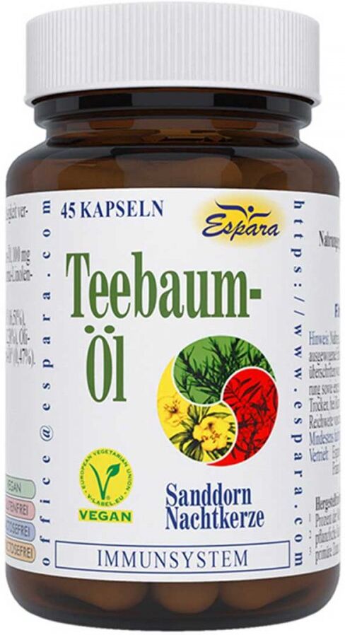 Teebaum öl Kapseln 45stk
