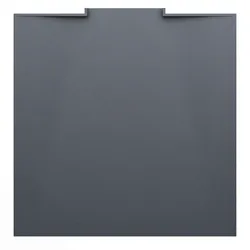 Laufen quadrat Duschwanne „Nia“ 800 mm ohne Oberflächenbeschichtung, ohne Oberflächenveredelung, in Anthrazit
