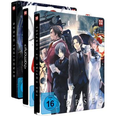 Project Itoh - Gesamtausgabe - Steelbook Bundle - Vol. 1-3 (+ 3 DVDs) [3 BRs], Blu-ray