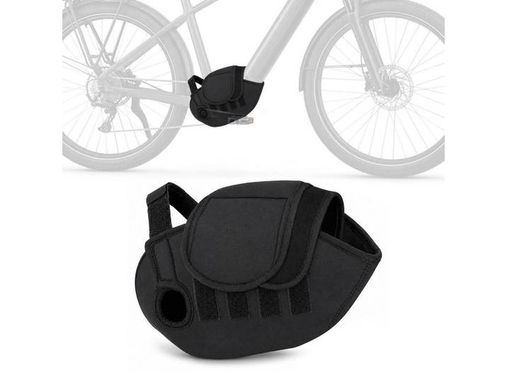 Schutzhülle E-Bike Mittelmotor Schwarz, 15x5x20 cm, Freizeit & Co, Sport & Fitness, Fahrräder, Fahrradzubehör