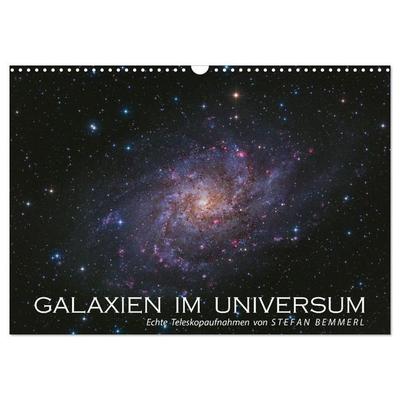 Galaxien im Universum (Wandkalender 2027 DIN A3 quer), CALVENDO Monatskalender