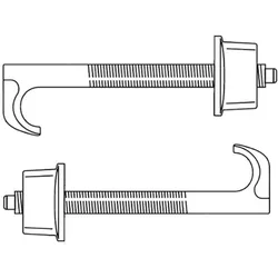 LAUFEN Living Befestigung H8949610000001 SaphirKeramik, VAL, INO, KARTELL, PRO, PALOMBA, für Waschtisch-Schale