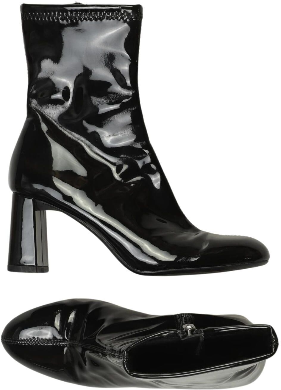 bershka Damen Stiefel, Schwarz, Gr. EU 36, kein / Etikett - Second Hand